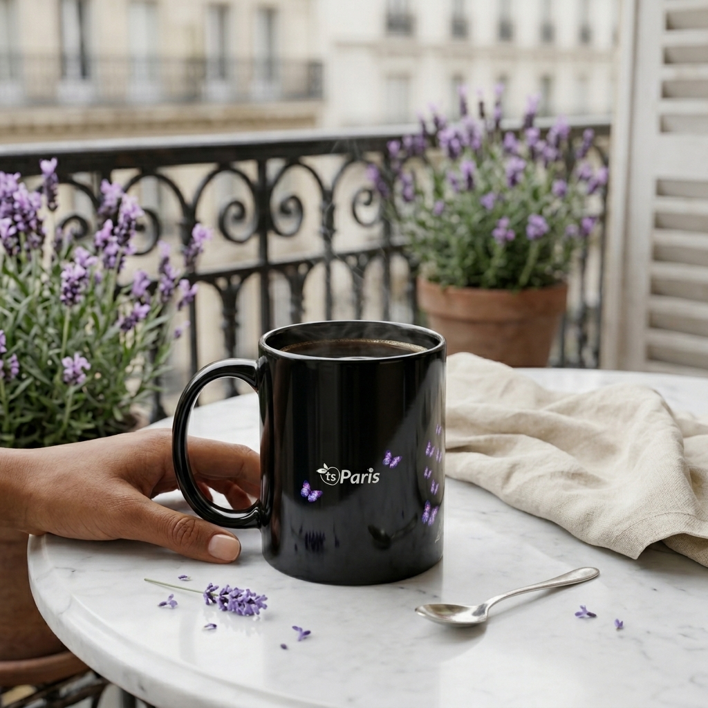 tsgabrielle® • Parigi - La Torre Eiffel • Tazza Lucida • Nero • Ceramica • 2 Taglie - View 14