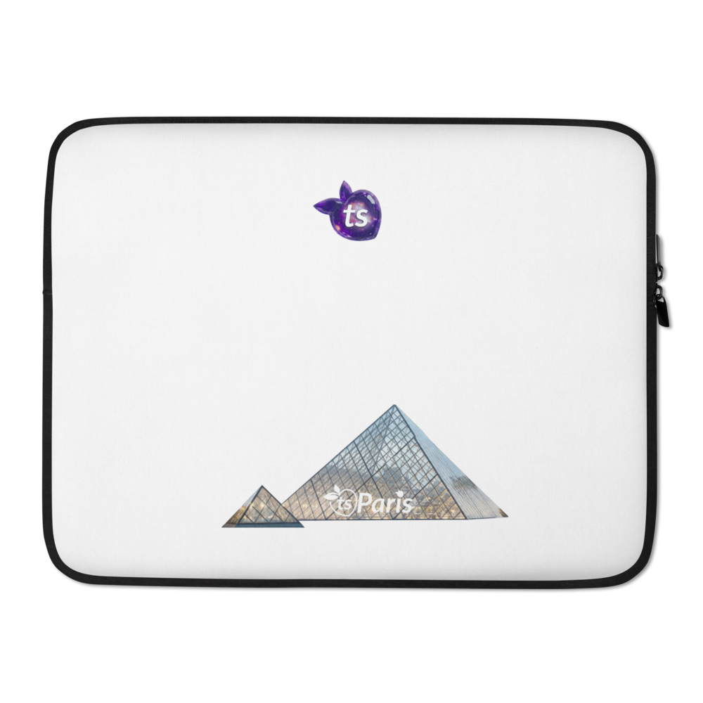 tsgabrielle® • Parigi - La Piramide del Louvre • Custodia per Laptop • 2 Taglie - 13" e 15"