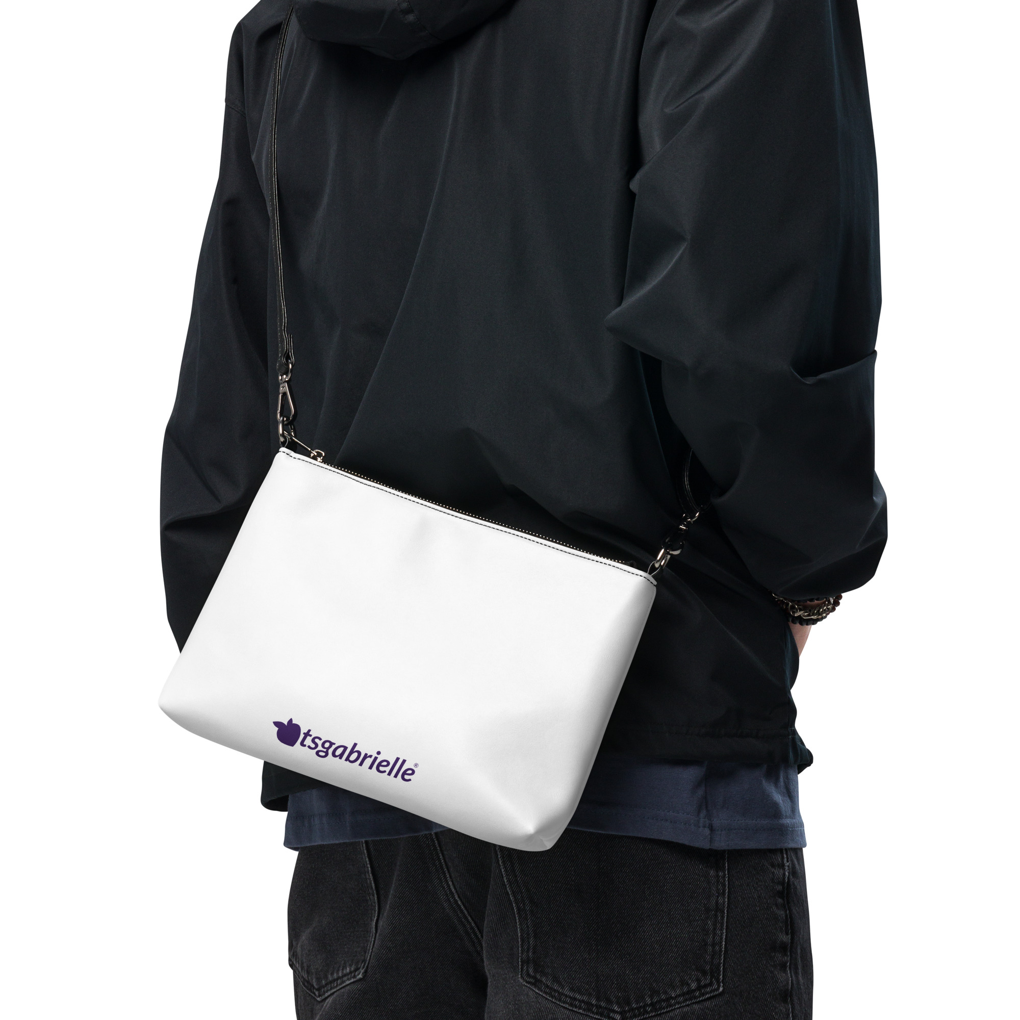 tsgabrielle® • Parigi - Cattedrale di Notre-Dame • Borsa a tracollina • Bianco • 28 × 20 cm - View 8