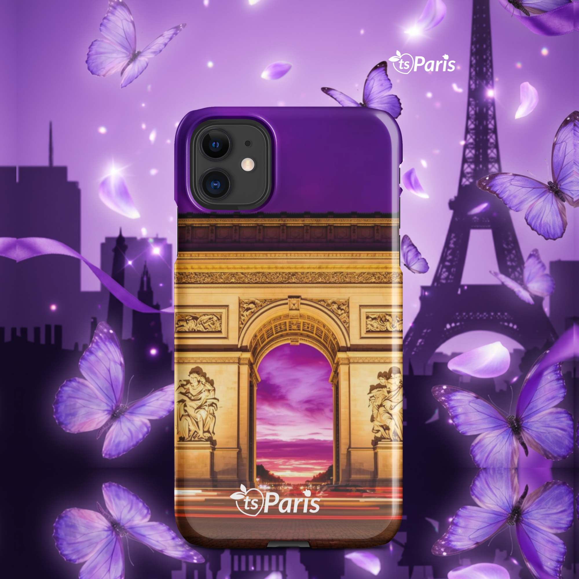 tsgabrielle® • Parigi - Arco di Trionfo • Snap Case Compatibile con iPhone® • Ultimi Modelli - View 3