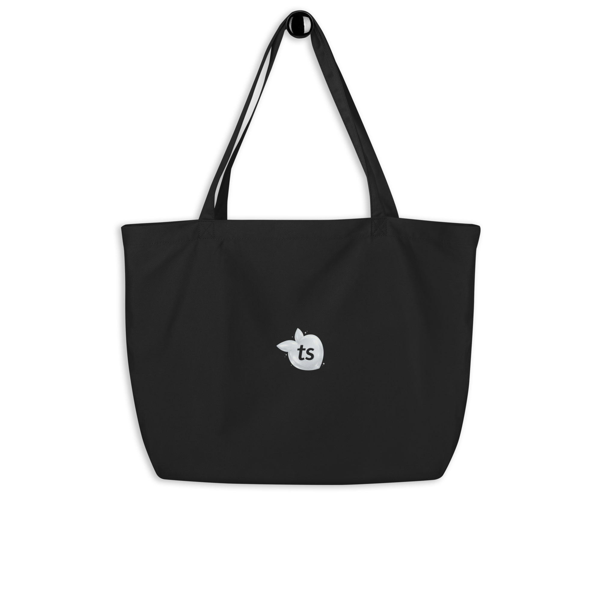 tsgabrielle® • Parigi - Da Vinci • Large Tote Bag • Nero • Cotone Organico - View 4