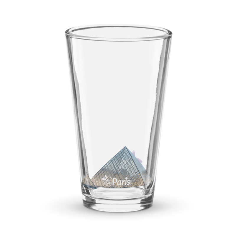 tsgabrielle® • Parigi - La Piramide del Louvre • Bicchiere Shaker • 473 ml