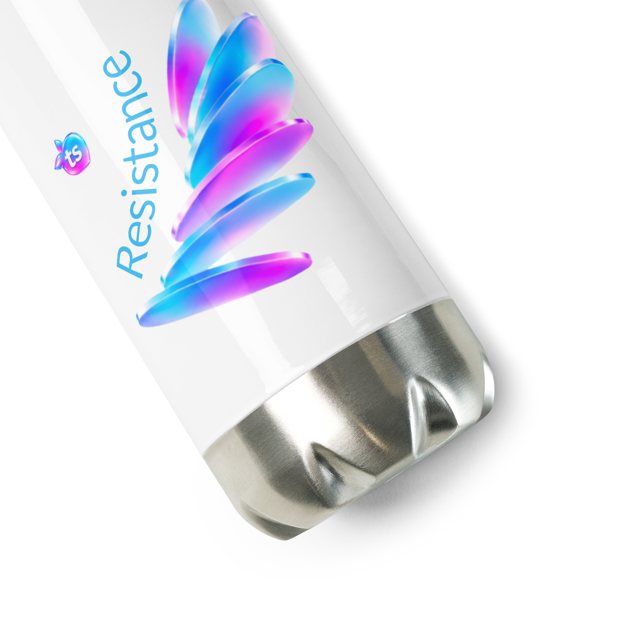 tsgabrielle® • Pride 26 • Borraccia • Bianca • Acciaio Inossidabile • 17 oz - View 4