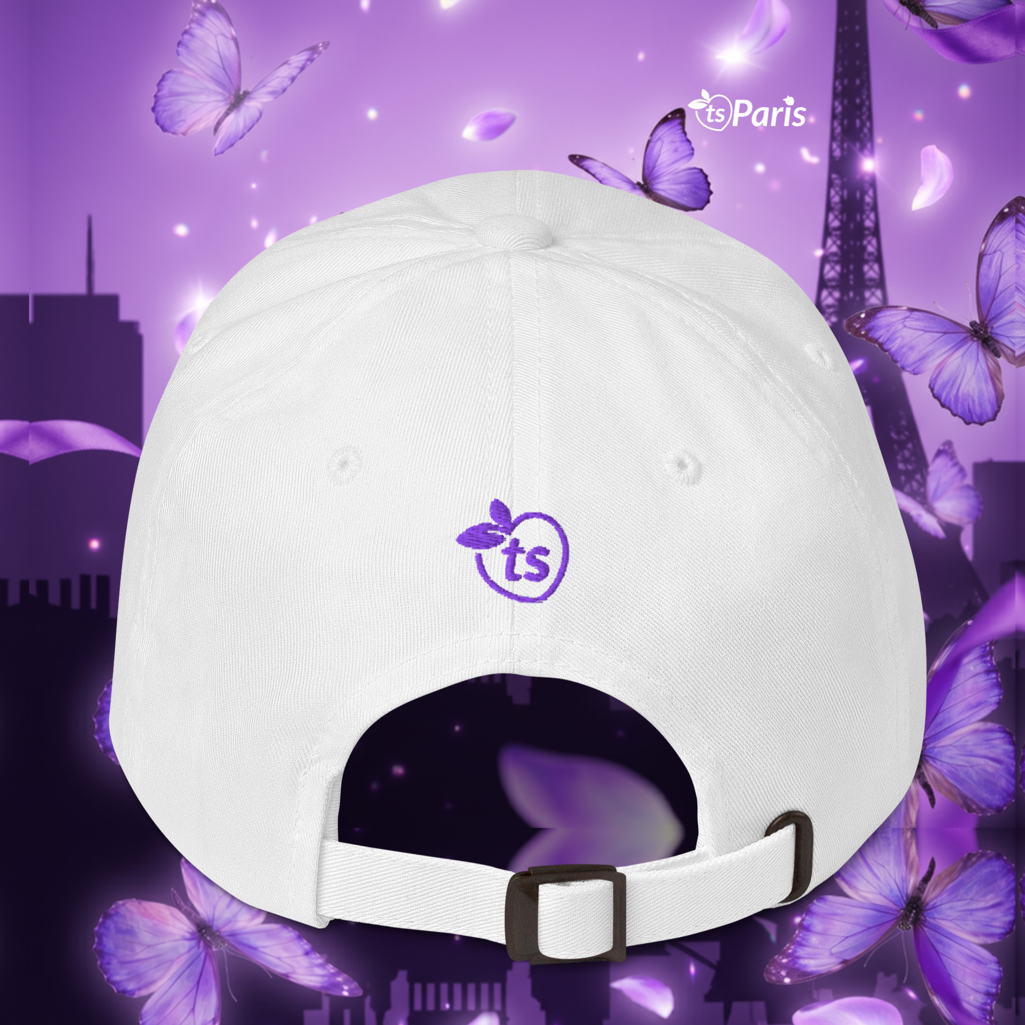tsgabrielle® • Paris - La Tour Eiffel • Cappellino • Bianco - View 20