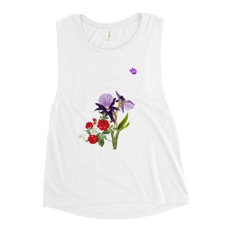 tsgabrielle® • Per Lei • TransFLOWer™ • Canotta Muscolare • Bianco