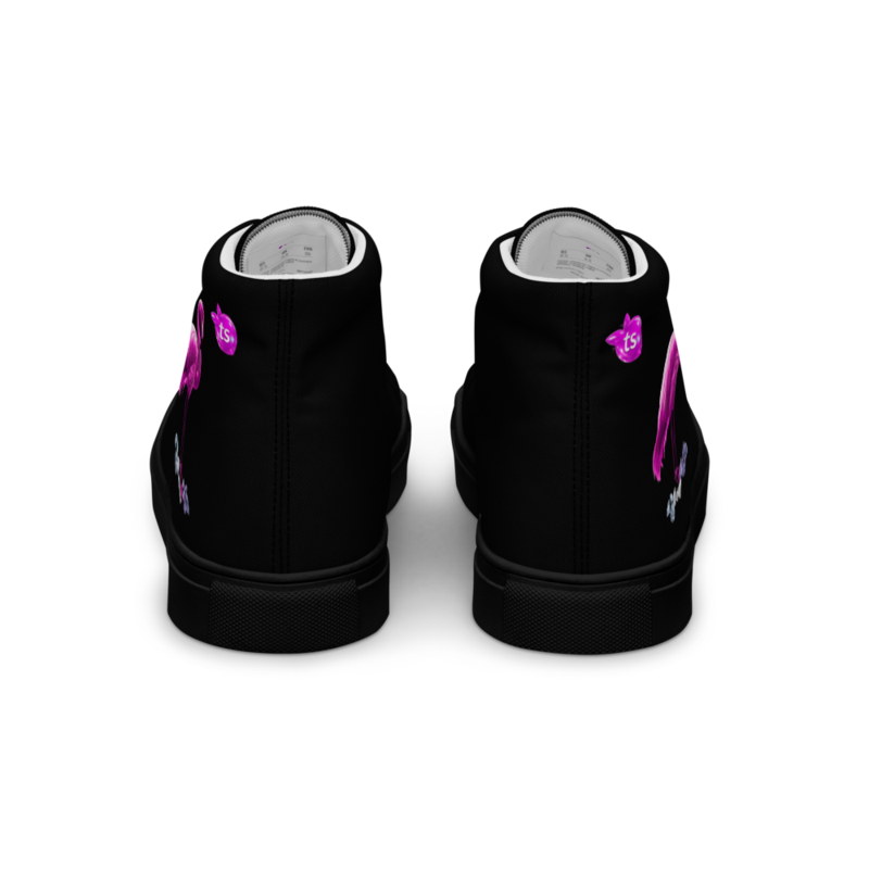 tsgabrielle® • Per Lui • Flamant Rose • Scarpe in Tela Alte • Nero