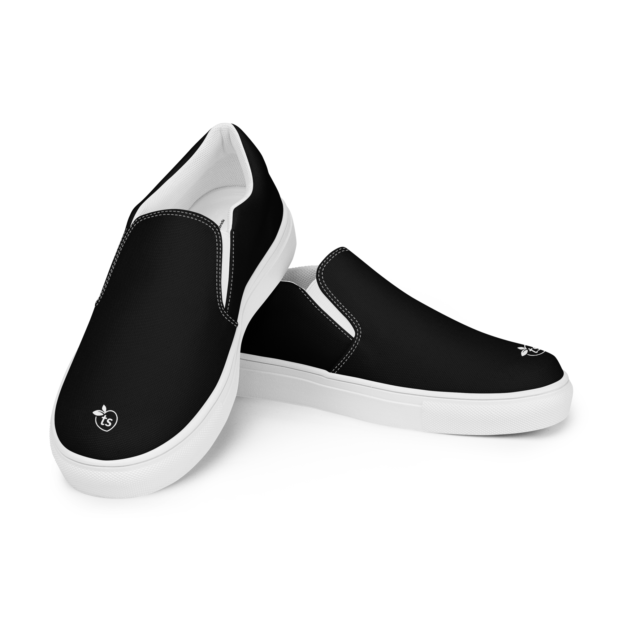 tsgabrielle® • Per Lui • Scarpe in Tela Senza Lacci • Nero - View 10