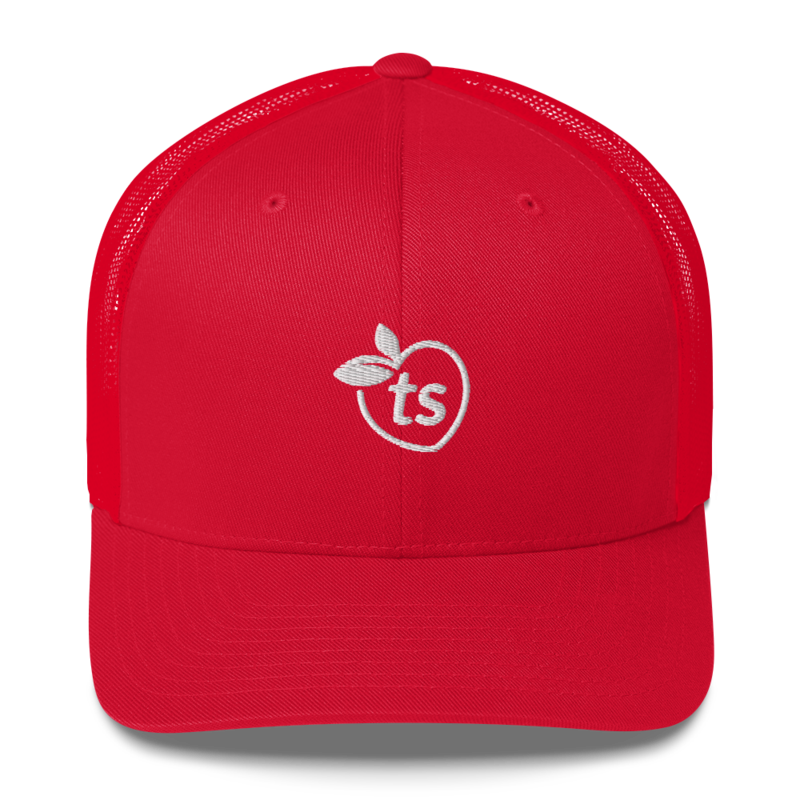 tsgabrielle® • Cappello Trucker • Rosso