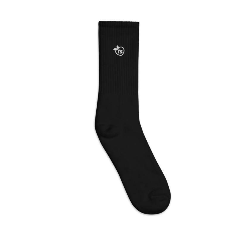 tsgabrielle® • Per Lui • Calze Ricamate • Nero