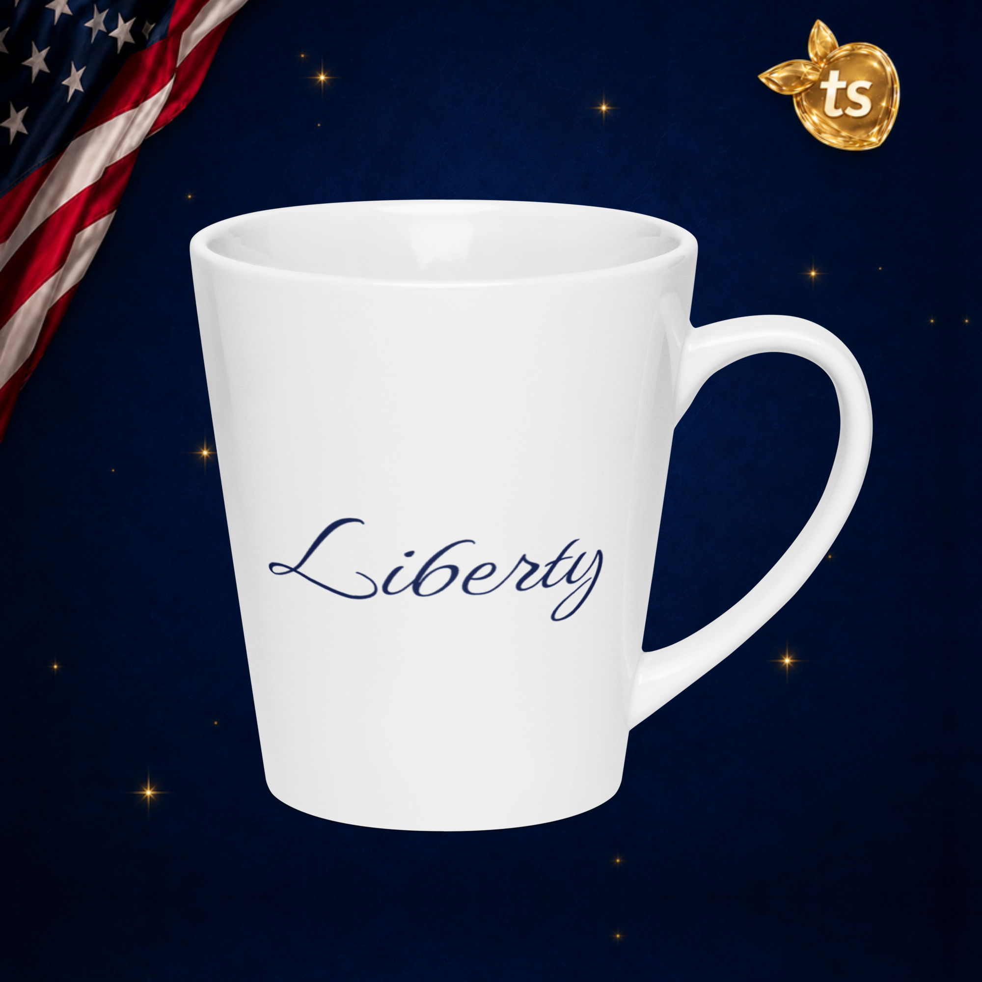 tsgabrielle® • Liberty • Tazza Latte • Bianco • 350 ml