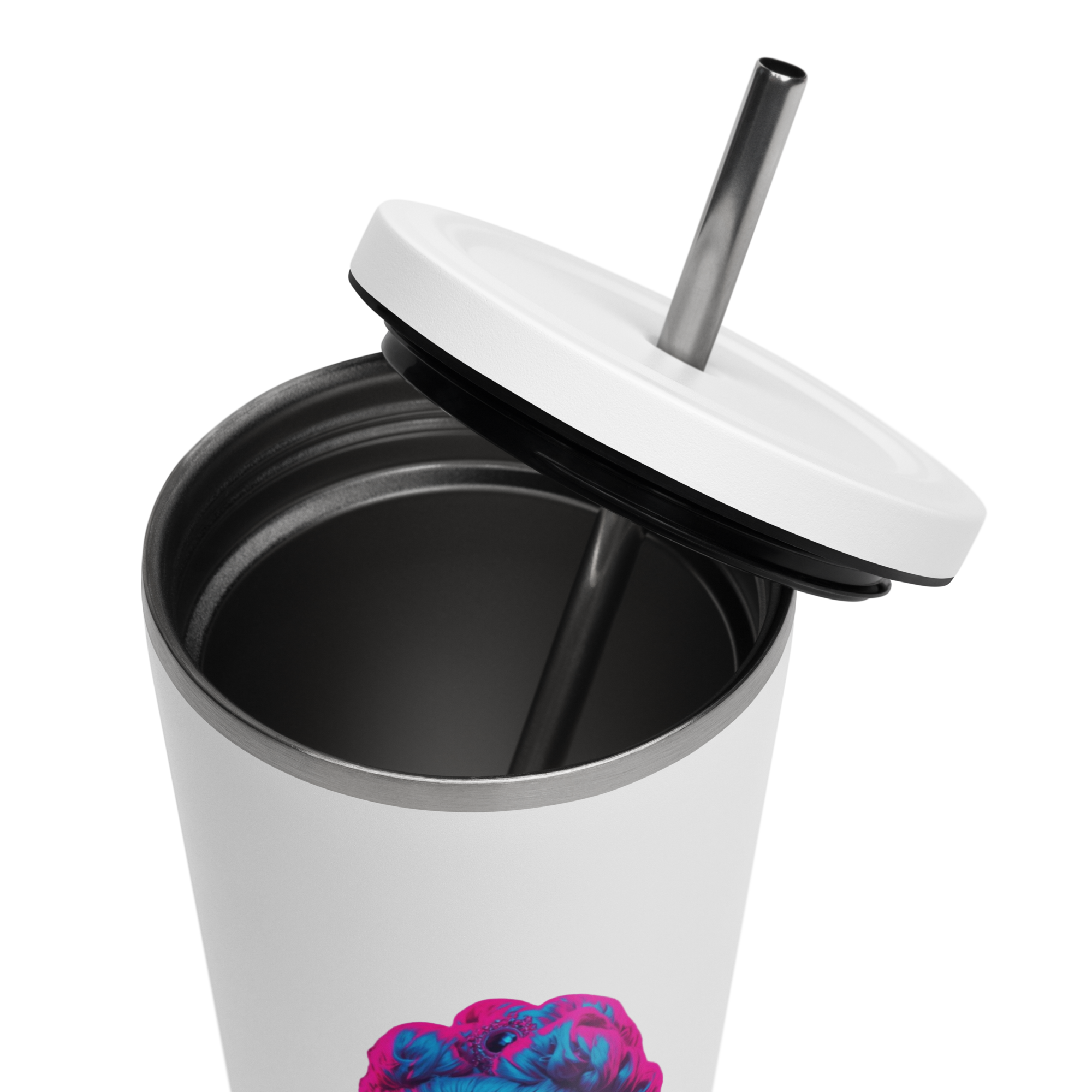 tsgabrielle® • Parigi - Marie Antoinette • Tumbler • Acciaio Inossidabile • Bianco • 590 ml - View 8