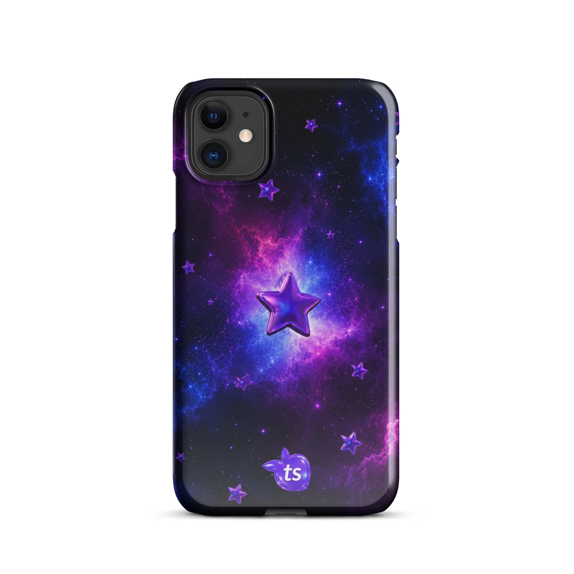 tsgabrielle® • Edizione Spaziale • Snap Case Compatibile con iPhone® • Ultimi Modelli