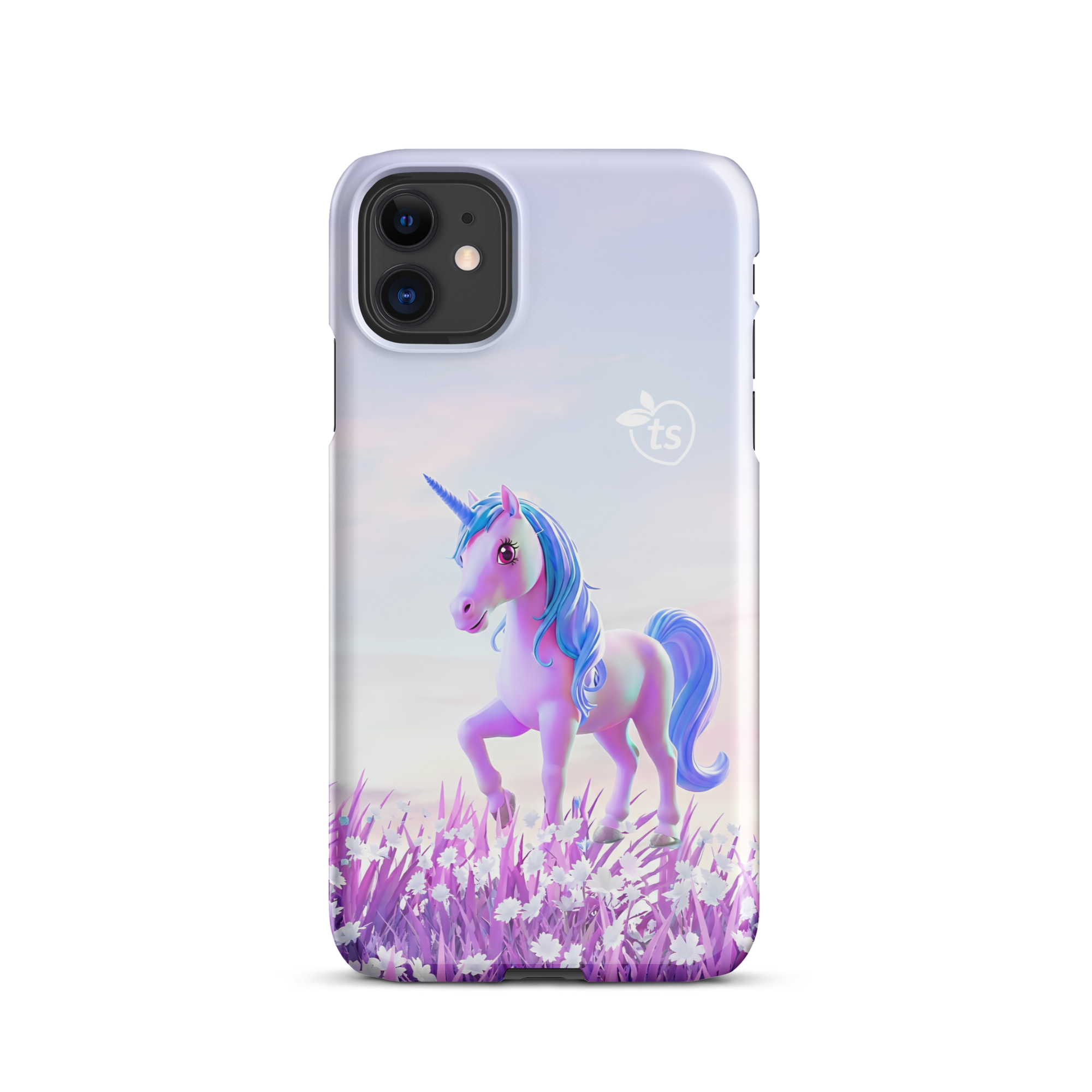 tsgabrielle® • Unicorn - Seraphina • Custodia Snap compatibile con iPhone® • Ultimi modelli • Il Tocco Trans Francese