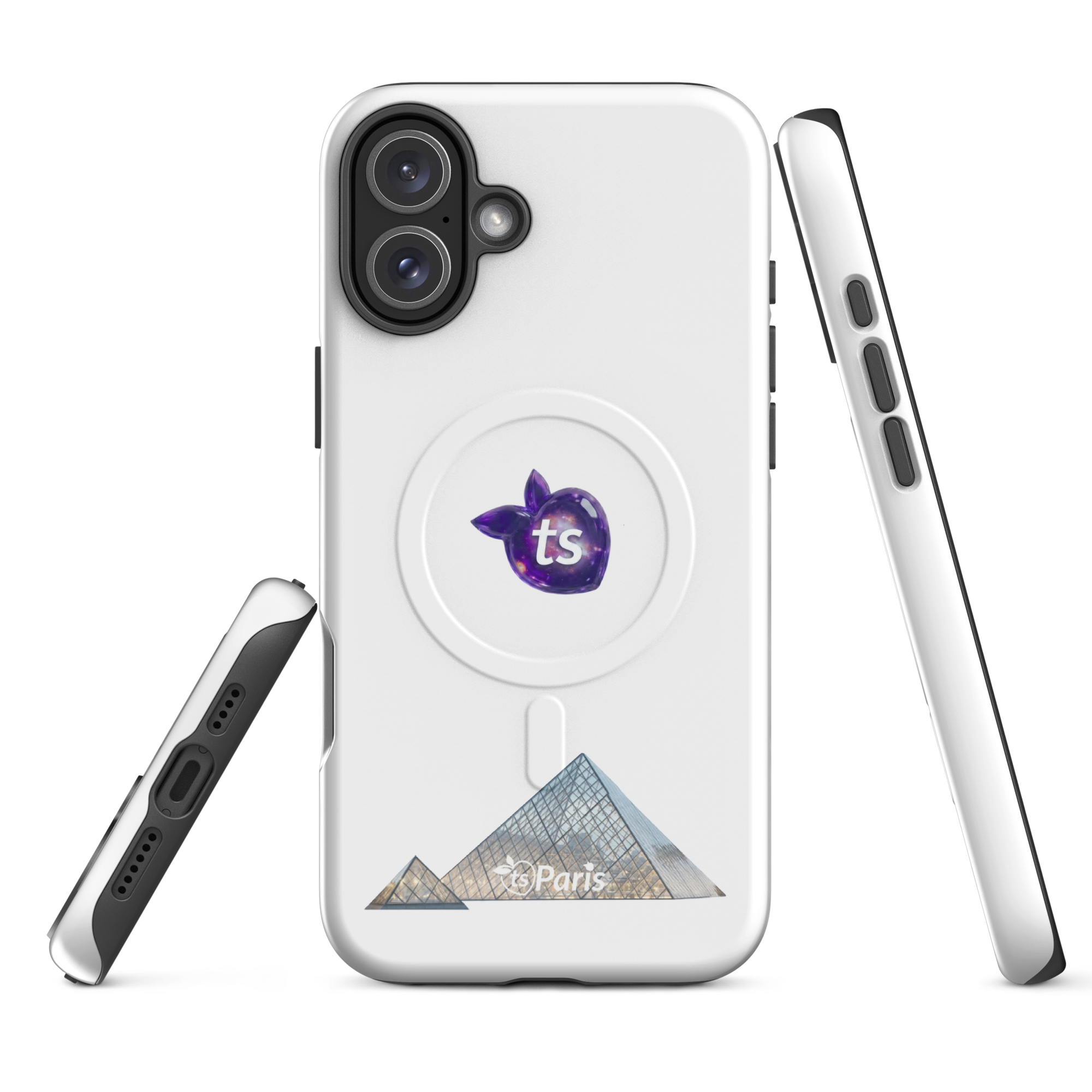 tsgabrielle® • Paris - The Louvre Pyramid • Tough Case • MagSafe® • Compatible with iPhone® • Latest Models