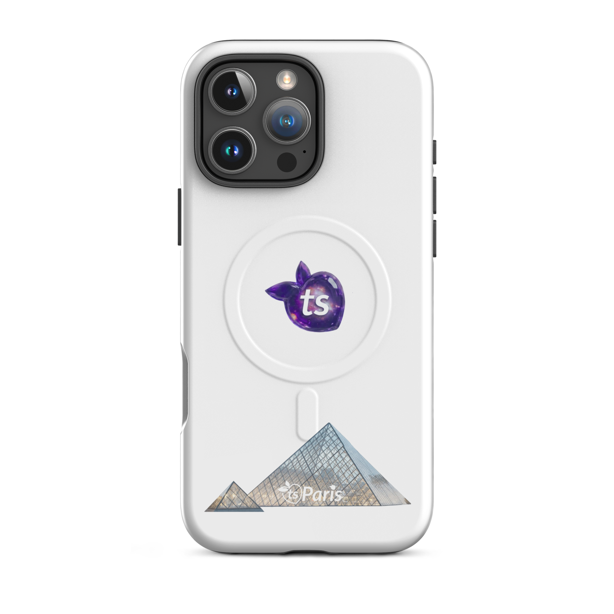 tsgabrielle® • Paris - The Louvre Pyramid • Tough Case • MagSafe® • Compatible with iPhone® • Latest Models