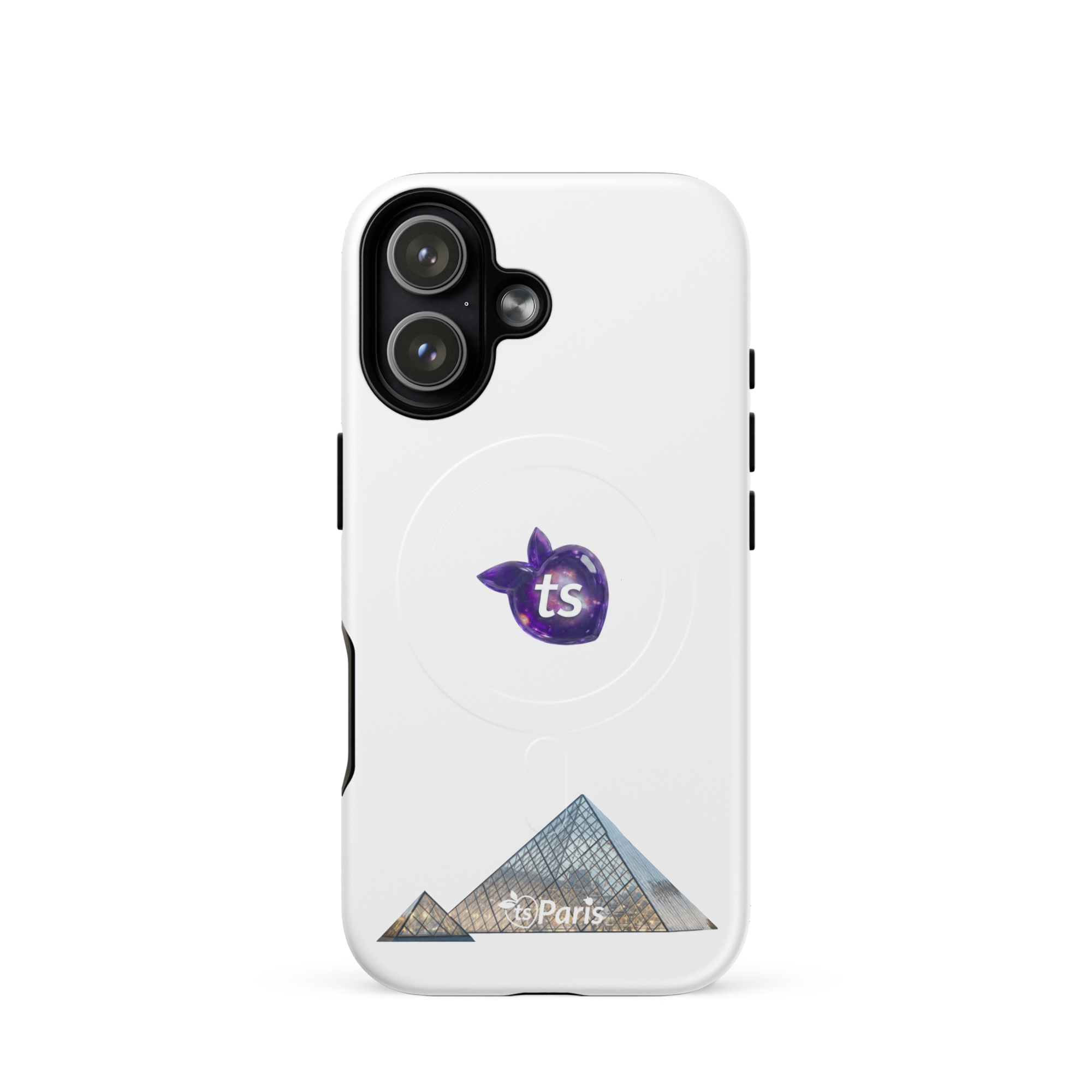 tsgabrielle® • Paris - The Louvre Pyramid • Custodia resistente • MagSafe® • Compatible with iPhone® • Modelli recenti