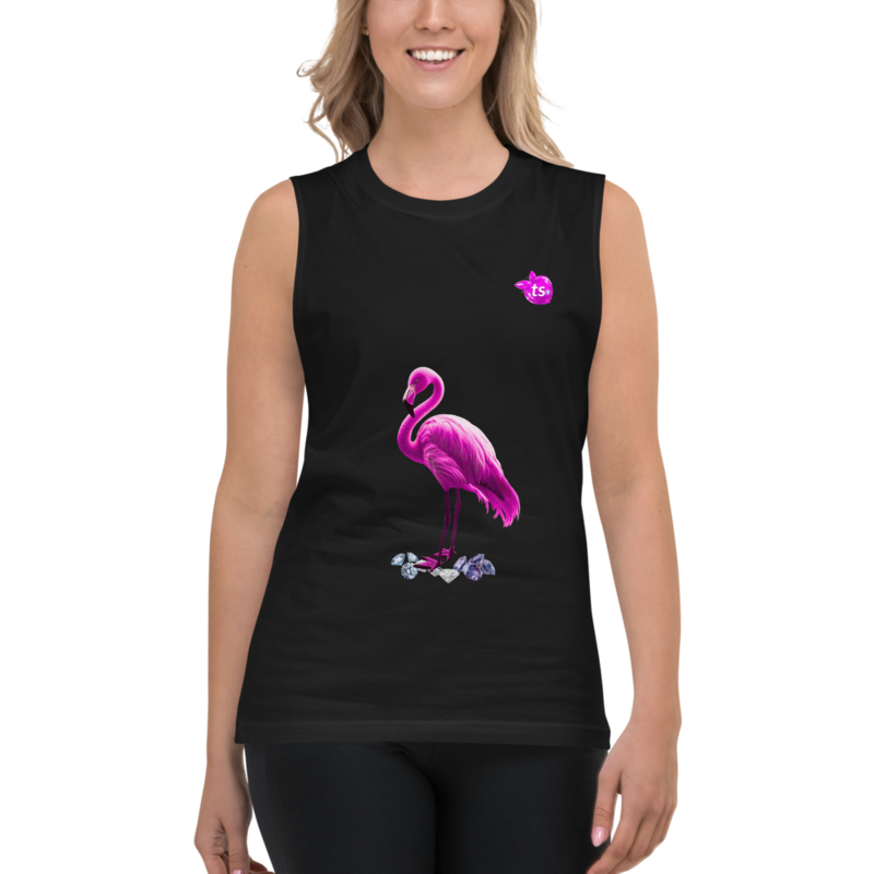 tsgabrielle® • Per Lei • Flamant Rose • Maglia Muscolare • Nero
