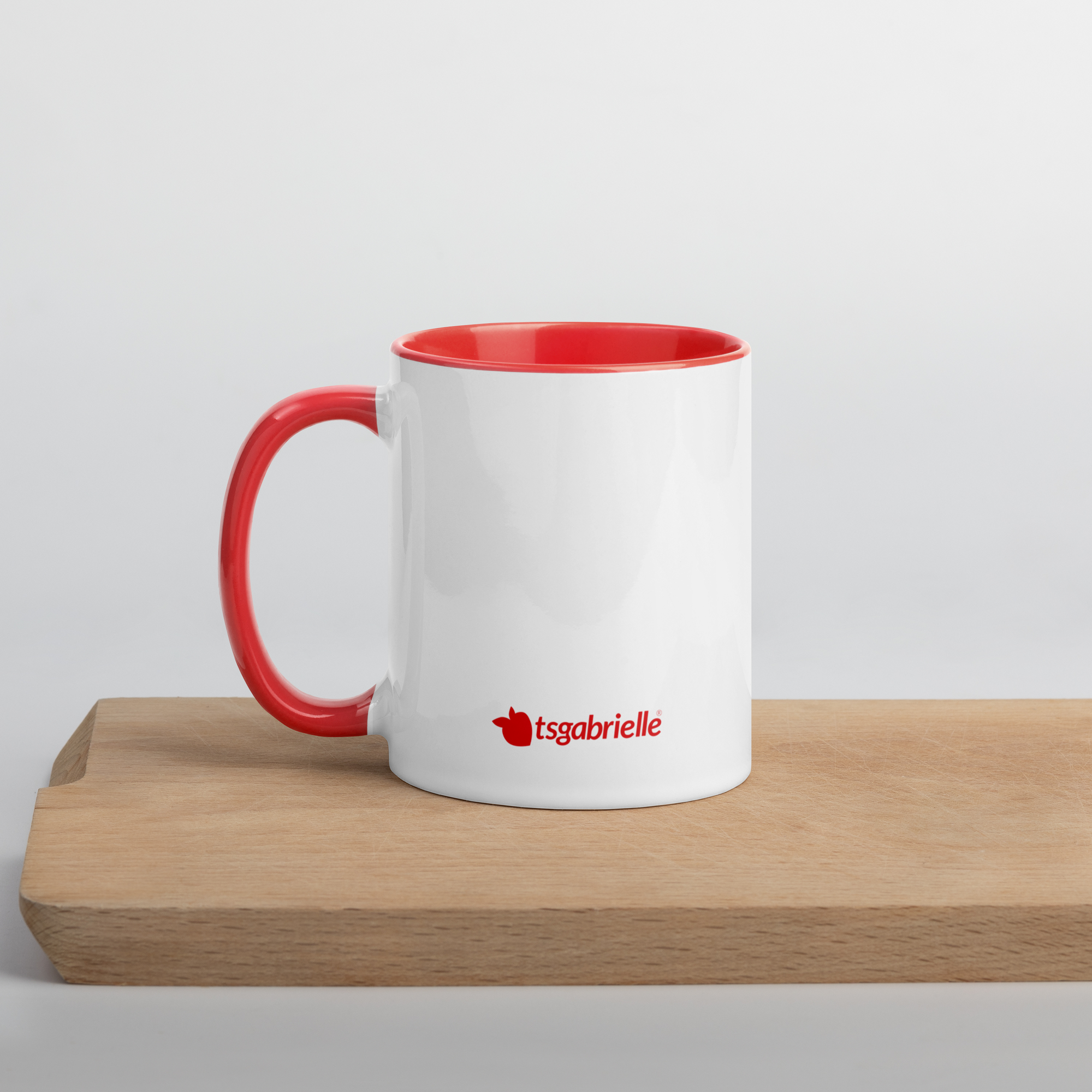 tsgabrielle® • Tazza con interno rosso • Ceramica • 2 Taglie - View 4