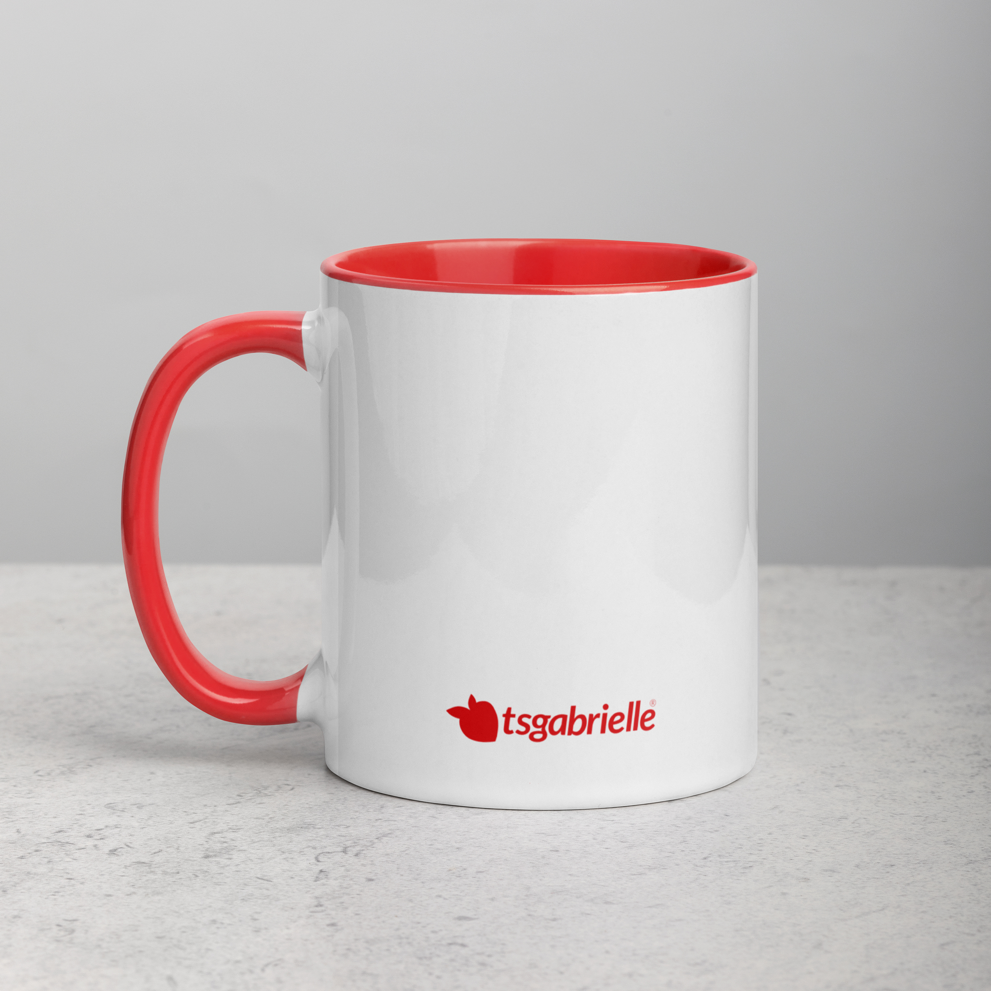 tsgabrielle® • Tazza con interno rosso • Ceramica • 2 Taglie - View 6