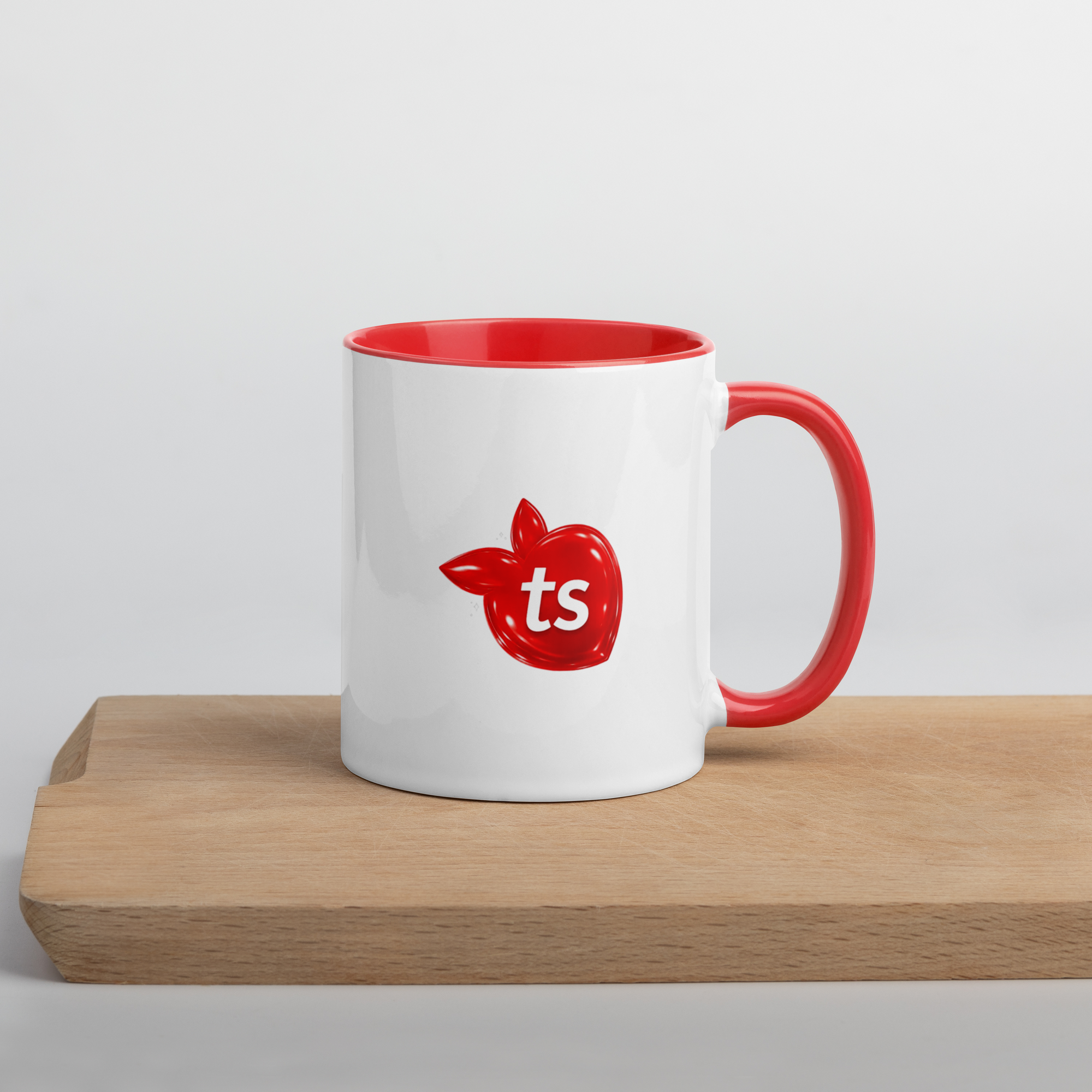 tsgabrielle® • Tazza con interno rosso • Ceramica • 2 Taglie - View 3