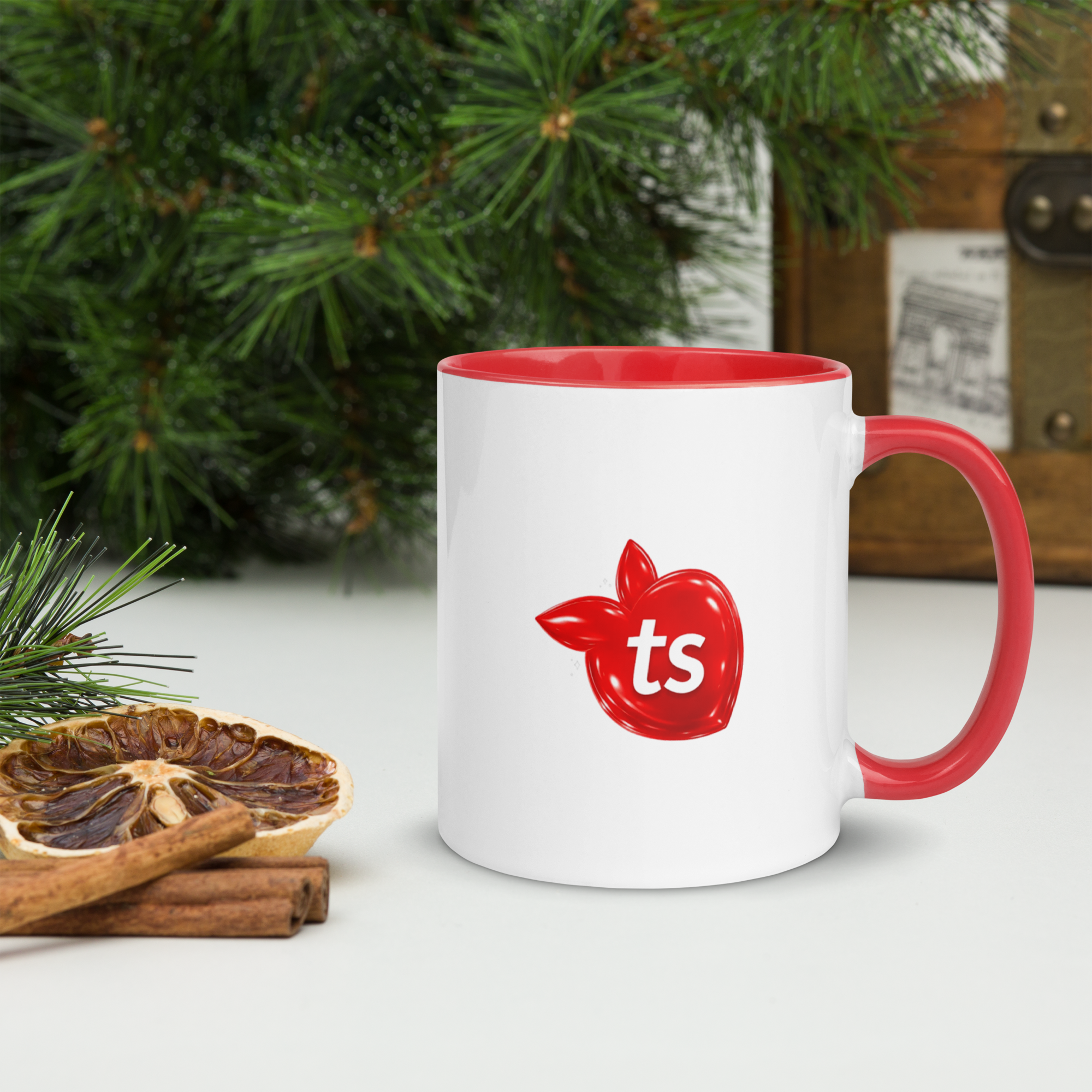 tsgabrielle® • Tazza con interno rosso • Ceramica • 2 Taglie - View 11