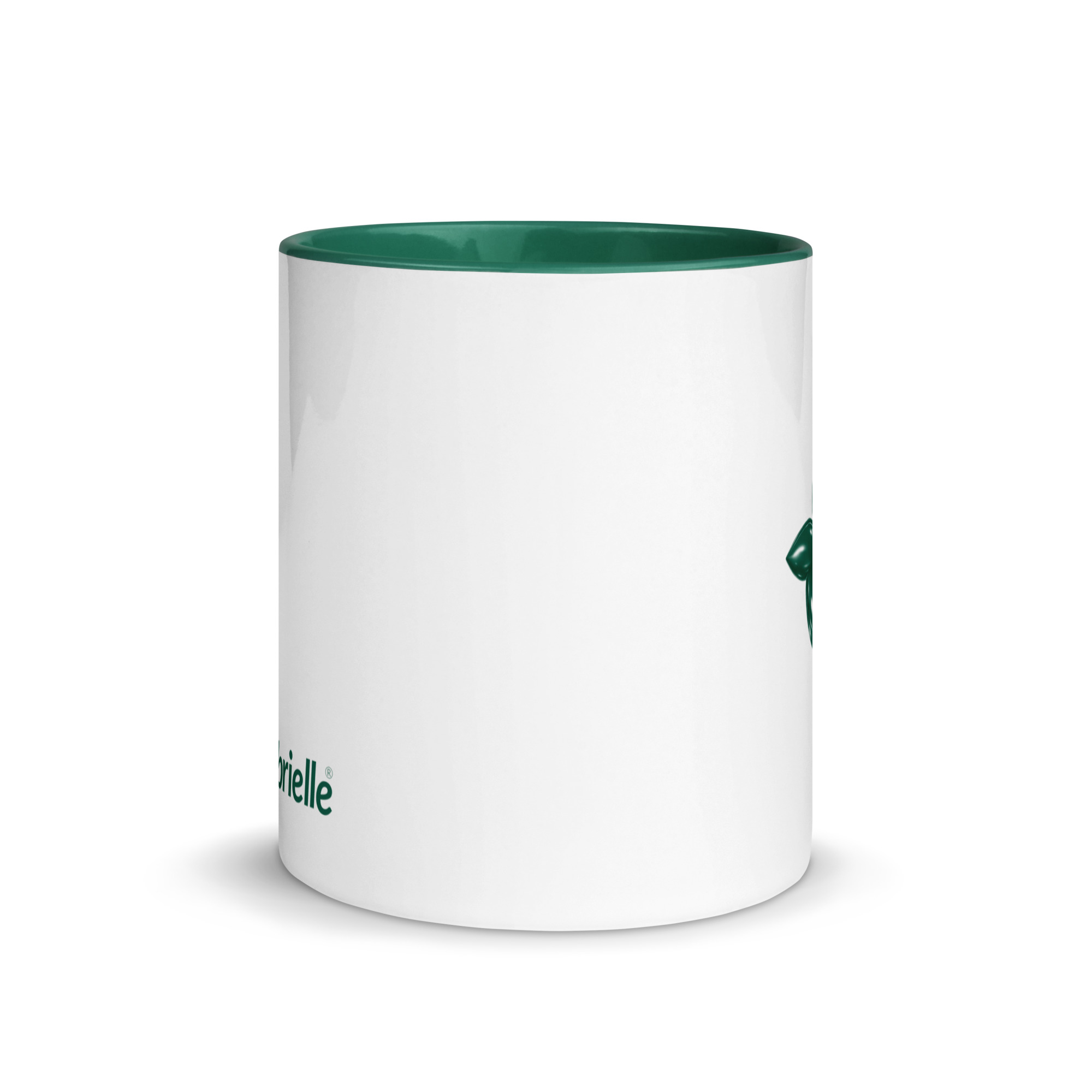 tsgabrielle® • Tazza con interno verde scuro • Ceramica • 2 misure
