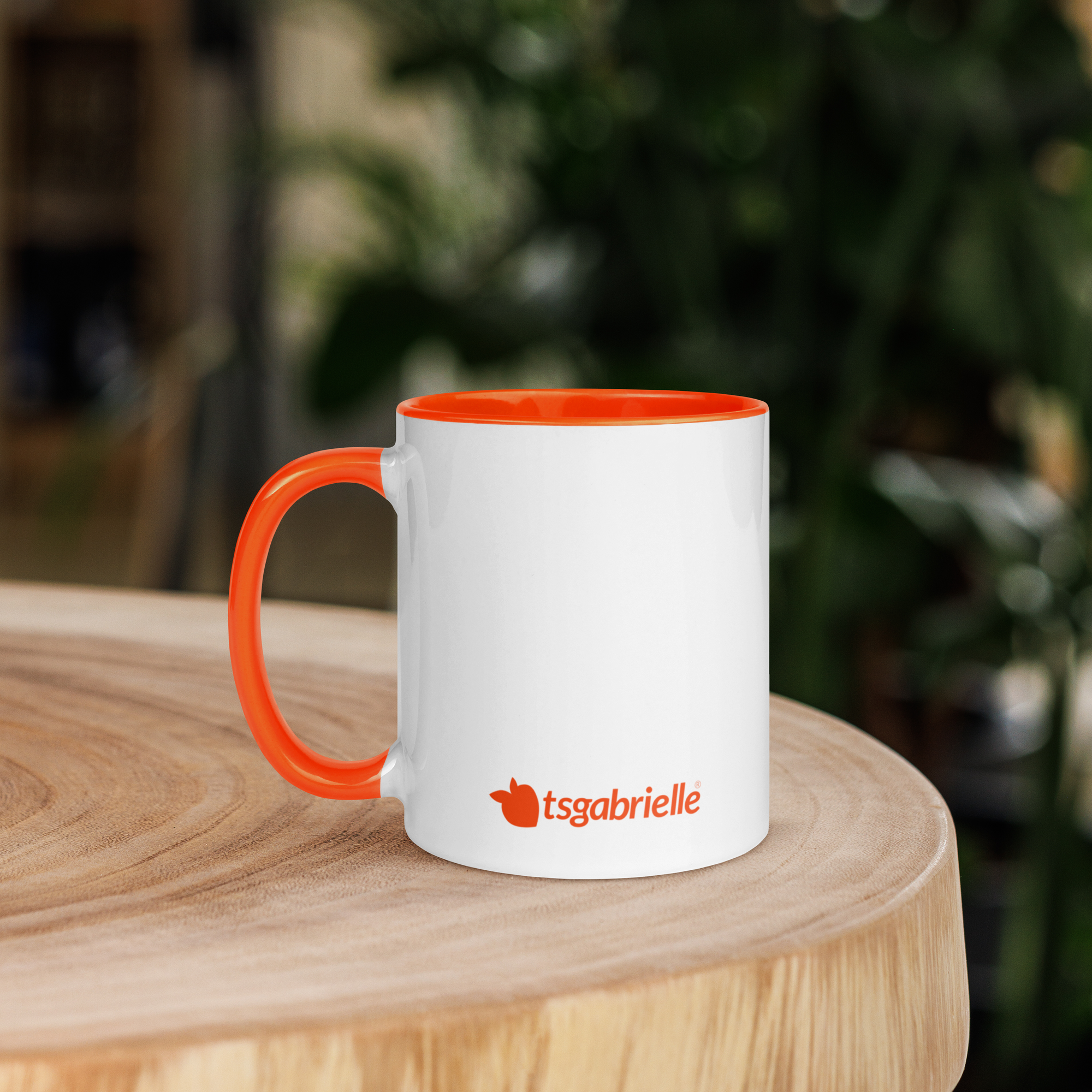 tsgabrielle® • Tazza con interno arancio • Ceramica • 295 ml - View 7