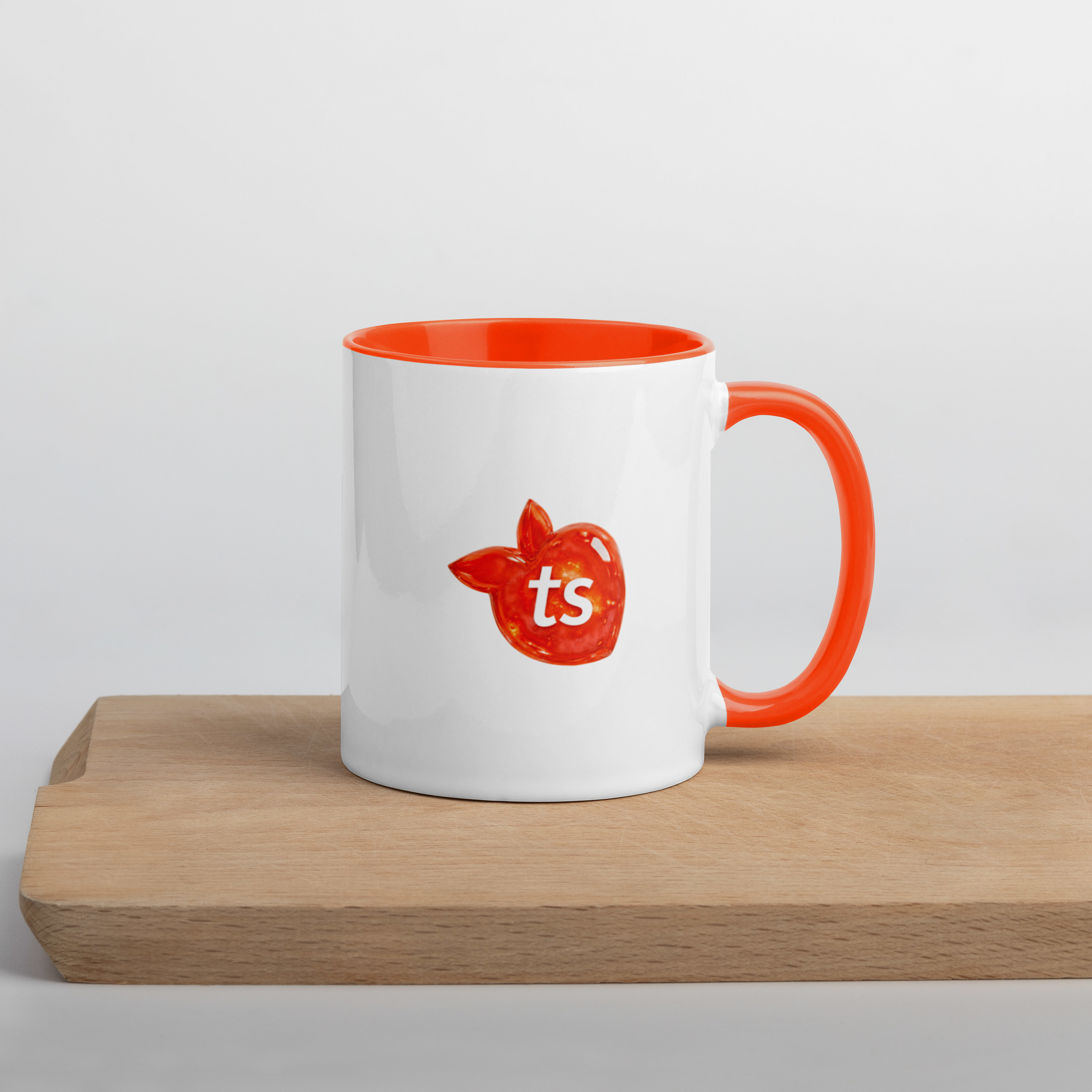 tsgabrielle® • Tazza con interno arancio • Ceramica • 295 ml - View 8