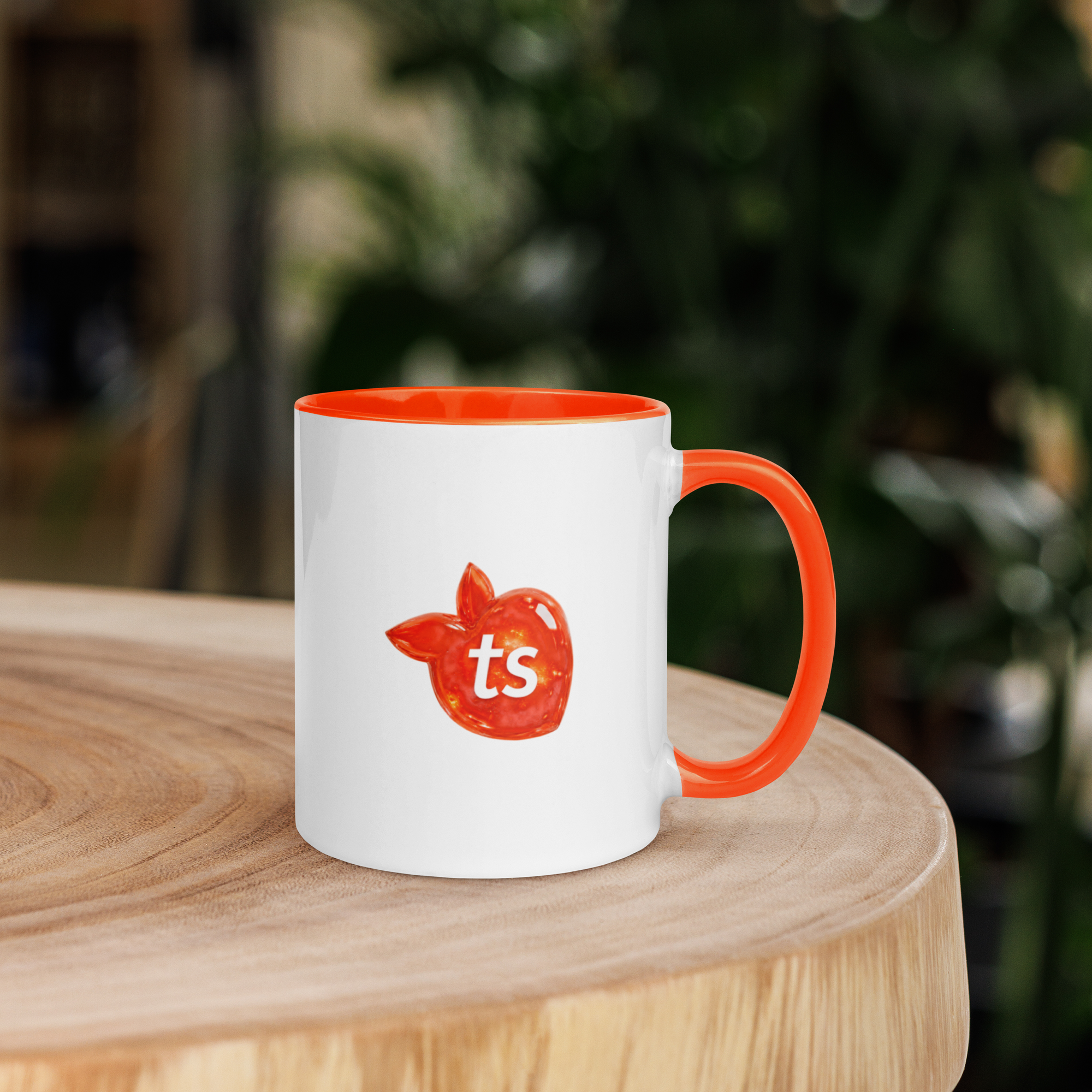 tsgabrielle® • Tazza con interno arancio • Ceramica • 295 ml - View 12