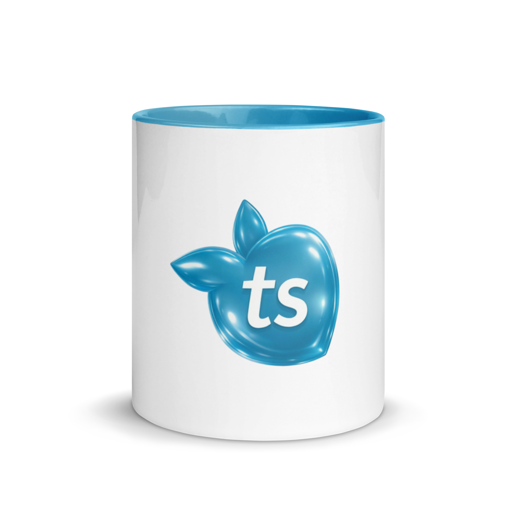 tsgabrielle® • Tazza con Interno Azzurro • Ceramica • 2 Formati