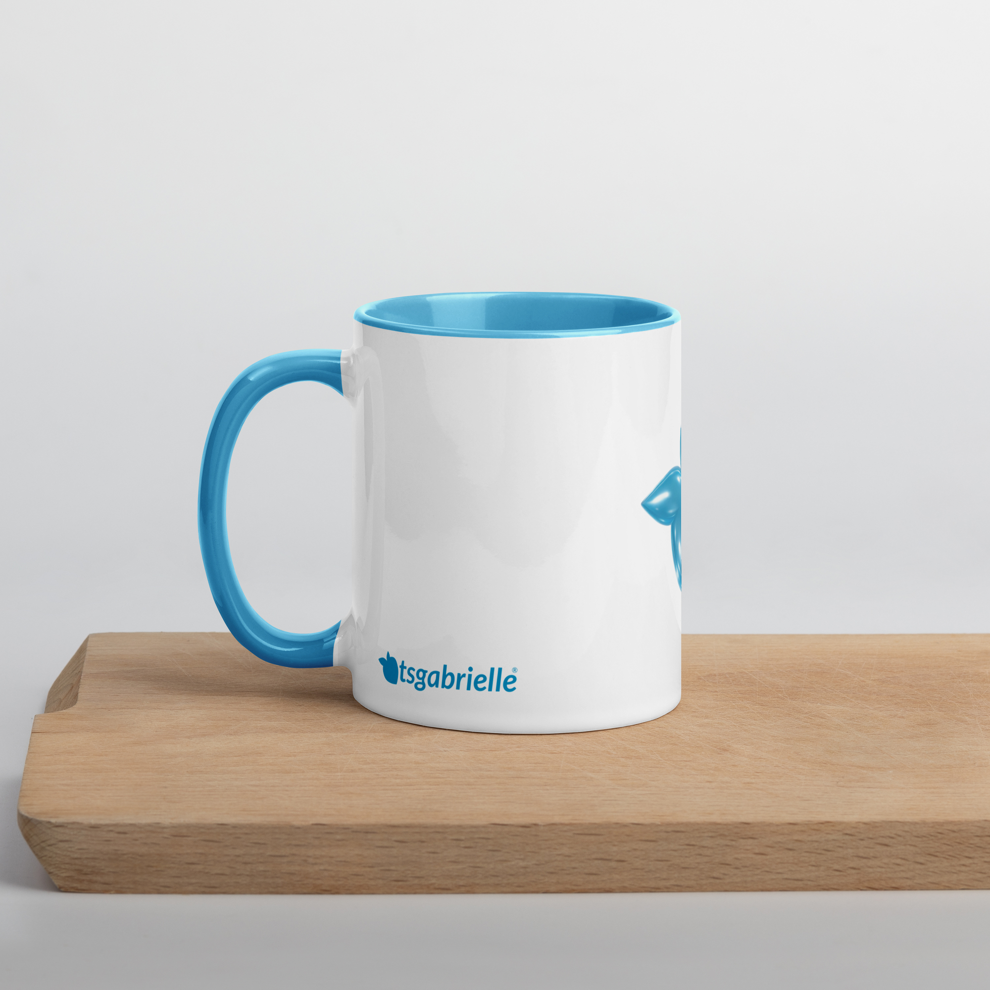 tsgabrielle® • Tazza con Interno Azzurro • Ceramica • 2 Formati - View 7