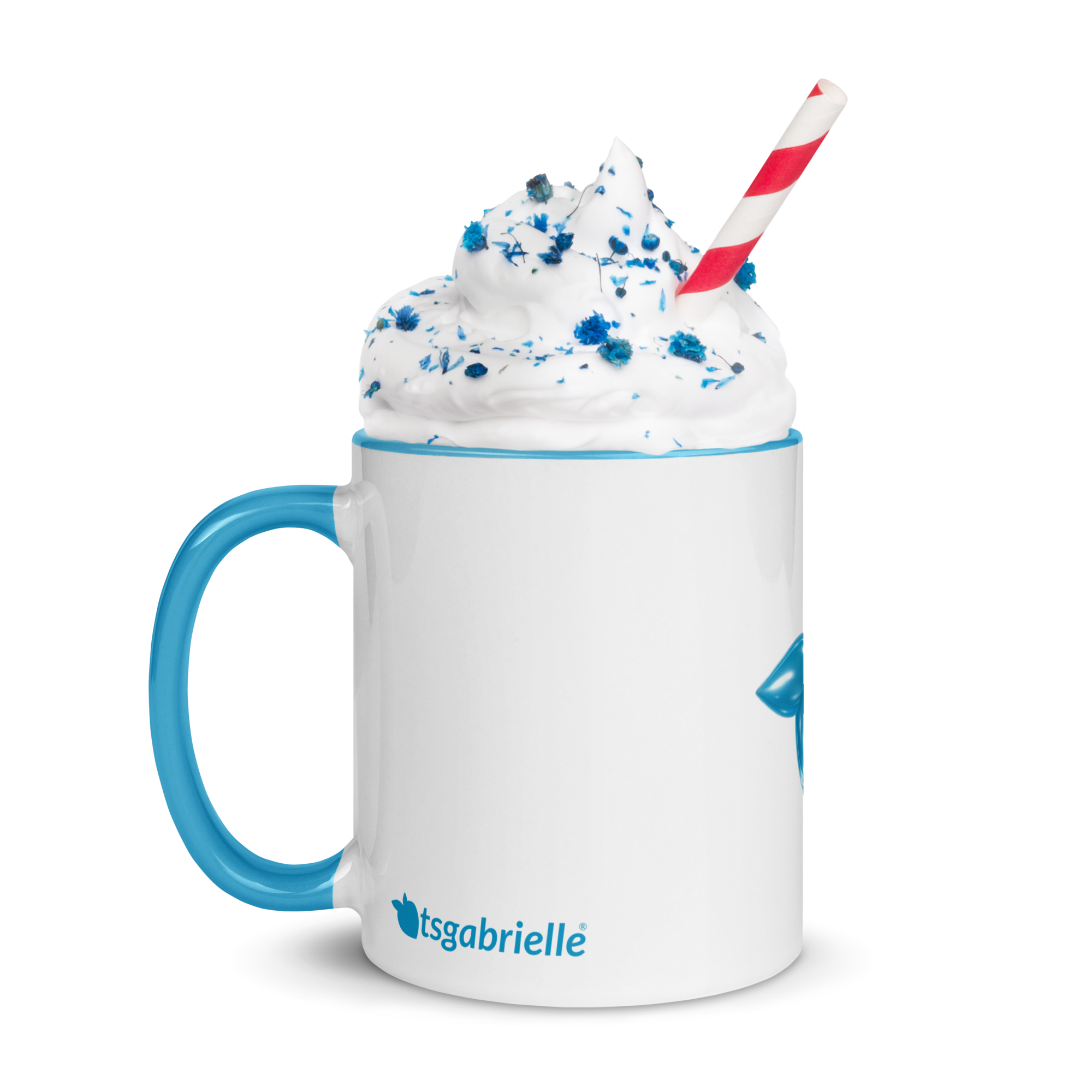 tsgabrielle® • Tazza con Interno Azzurro • Ceramica • 2 Formati - View 8