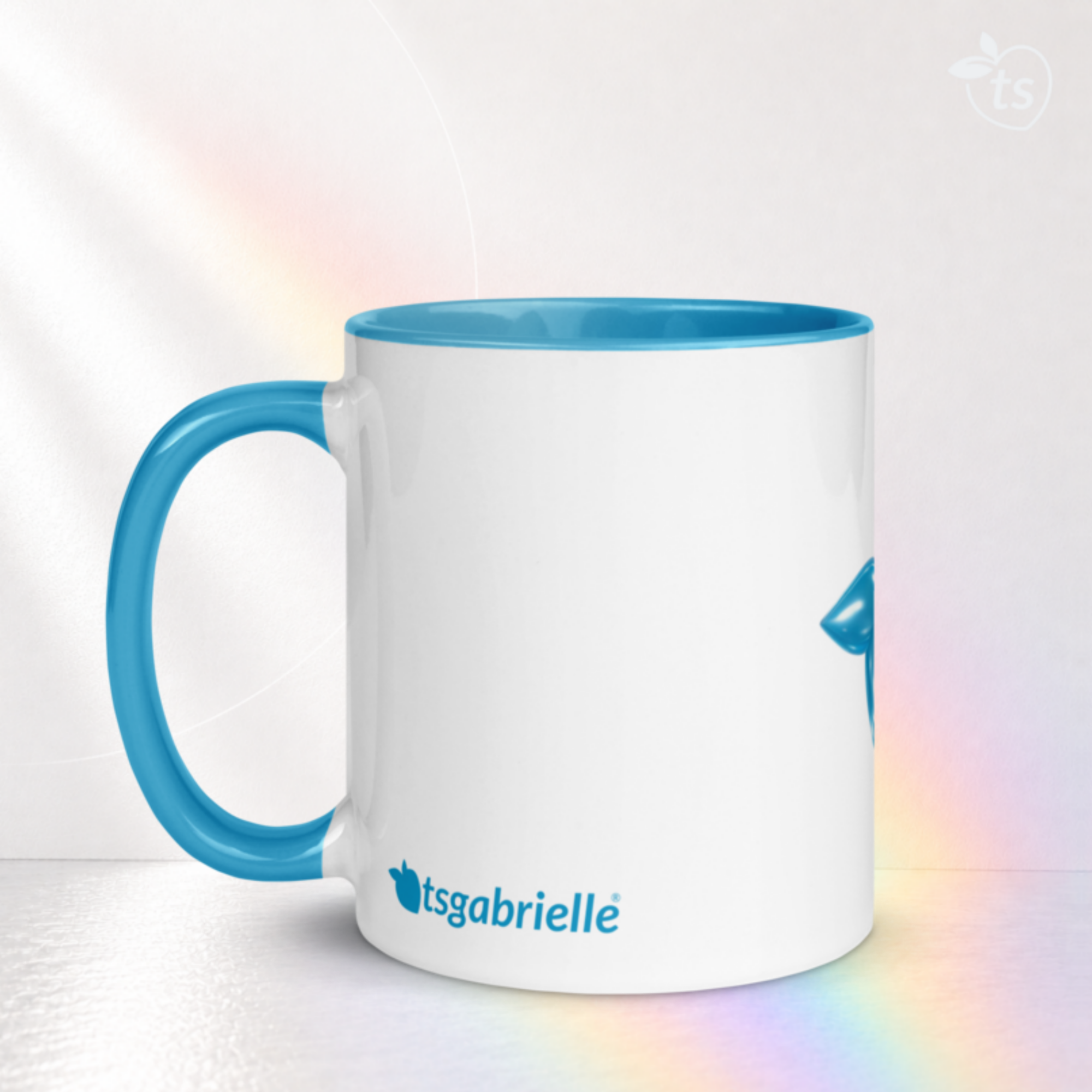 tsgabrielle® • Tazza con Interno Azzurro • Ceramica • 2 Formati - View 15