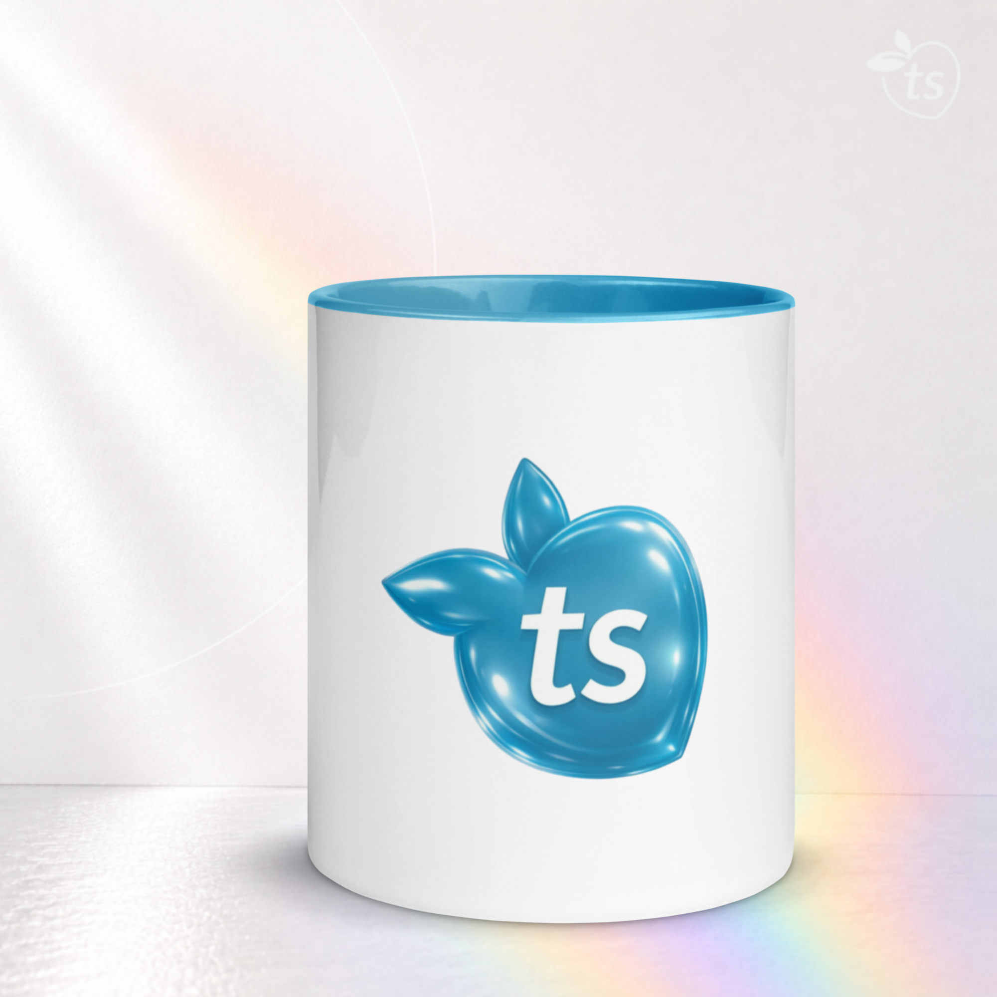 tsgabrielle® • Tazza con Interno Azzurro • Ceramica • 2 Formati - View 14