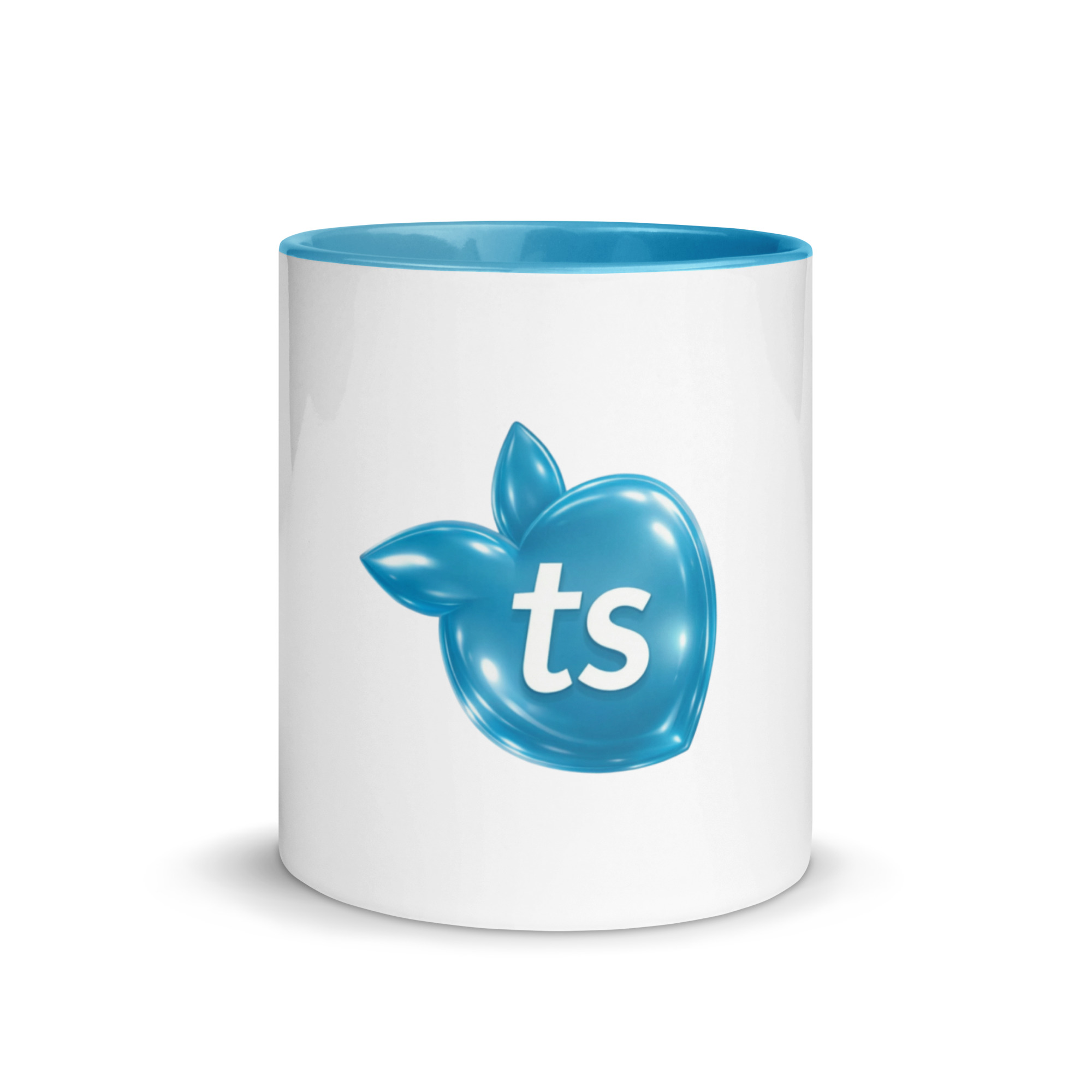 tsgabrielle® • Tazza con Interno Azzurro • Ceramica • 2 Formati