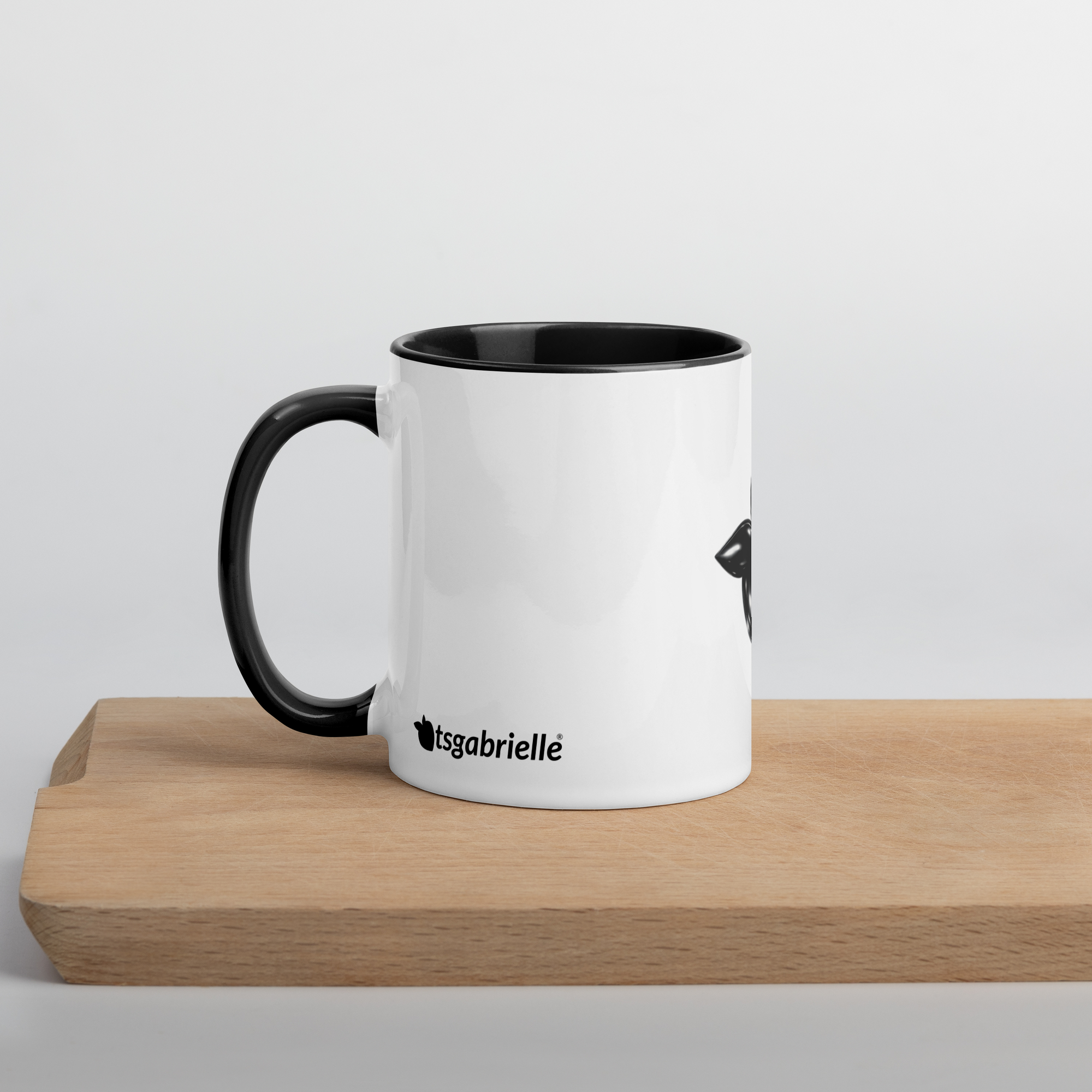 tsgabrielle® • Tazza con interno di colore nero • Ceramica • 2 dimensioni - View 7