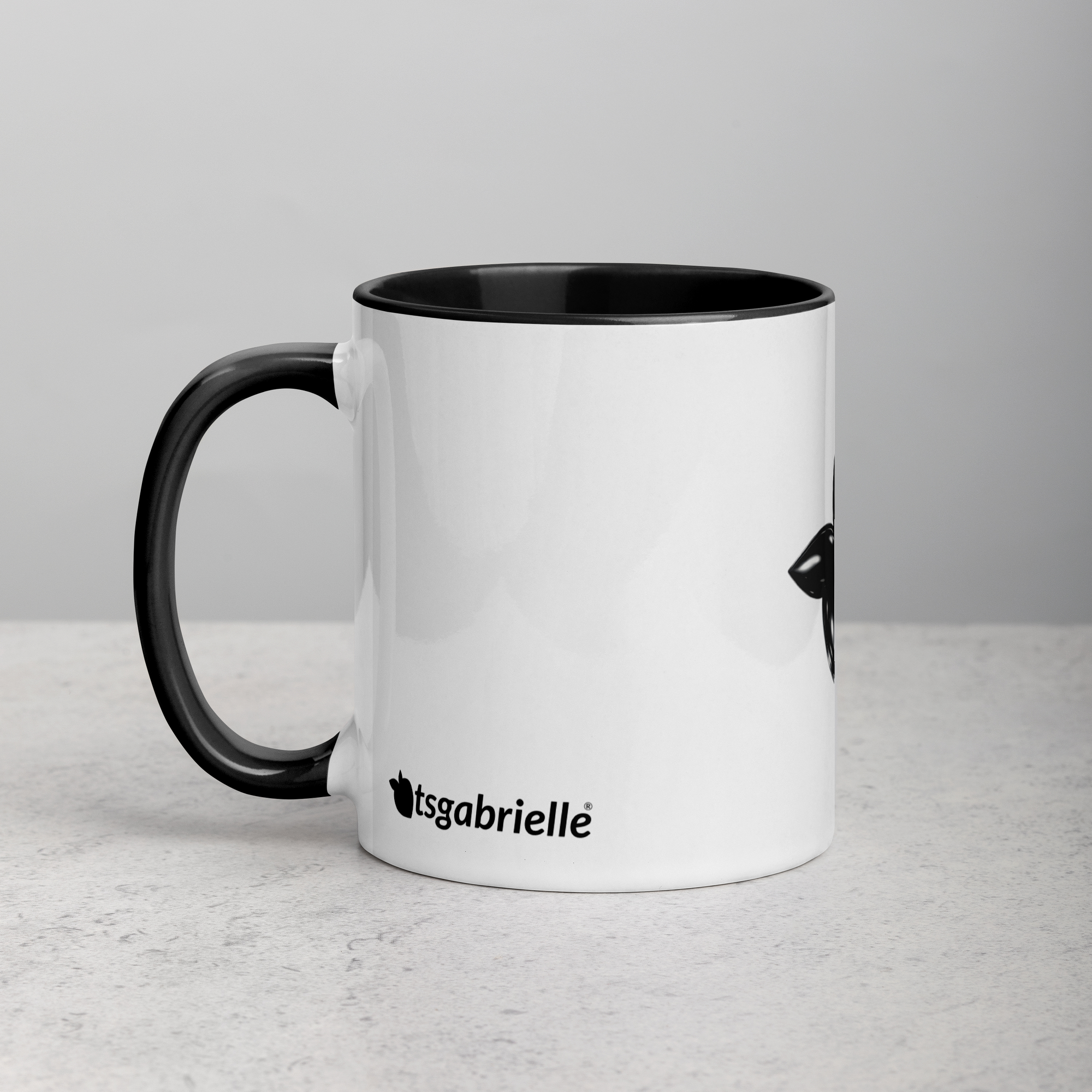 tsgabrielle® • Tazza con interno di colore nero • Ceramica • 2 dimensioni - View 12