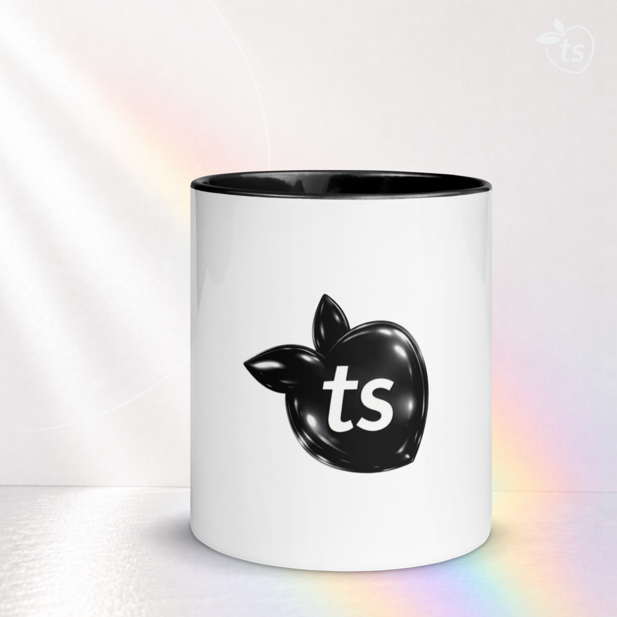 tsgabrielle® • Tazza con interno di colore nero • Ceramica • 2 dimensioni - View 17