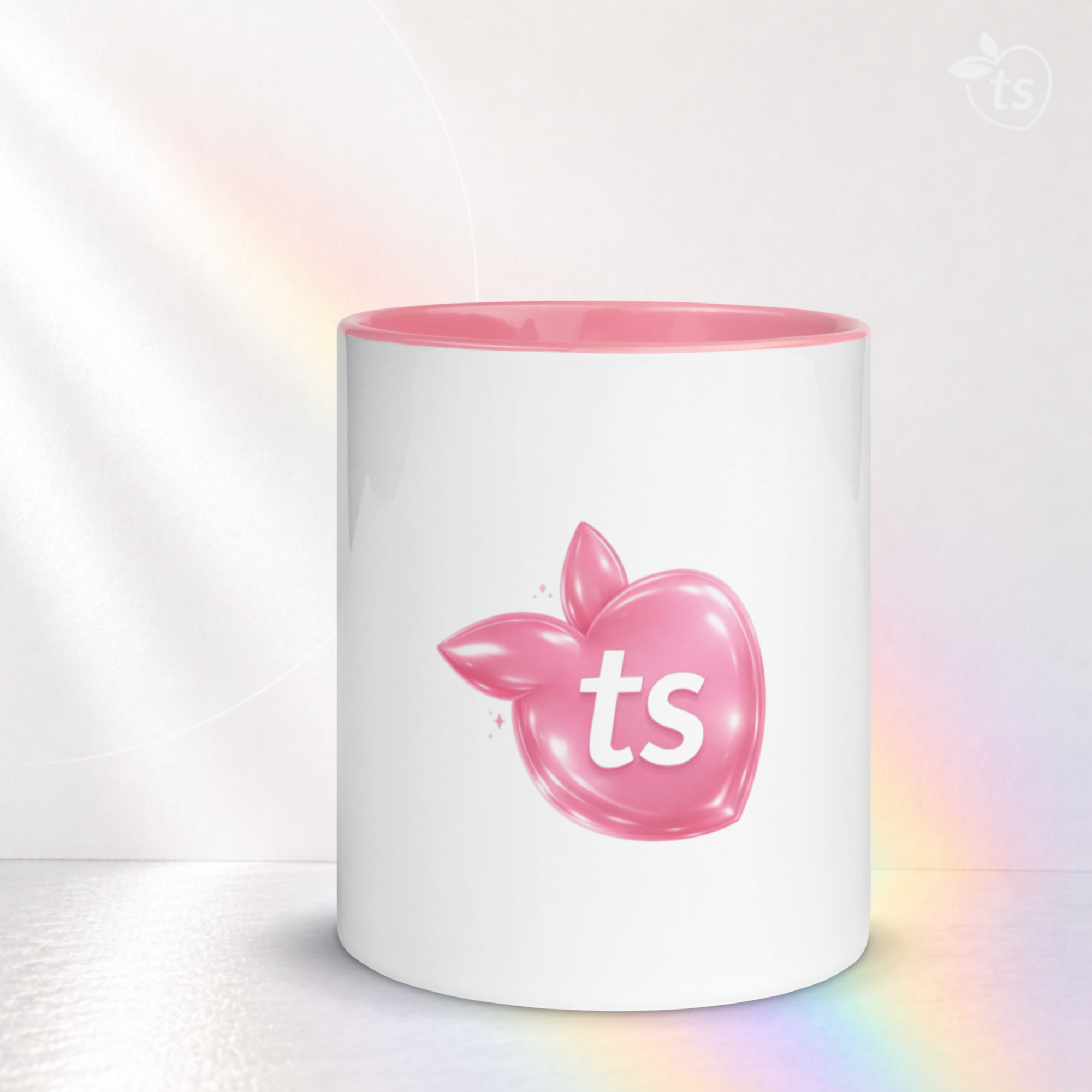 tsgabrielle® • Tazza con interno rosa • Ceramica • 11 oz - View 10